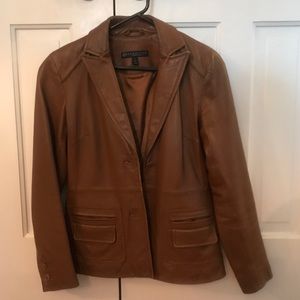 Kenneth Cole Reaction leather coat